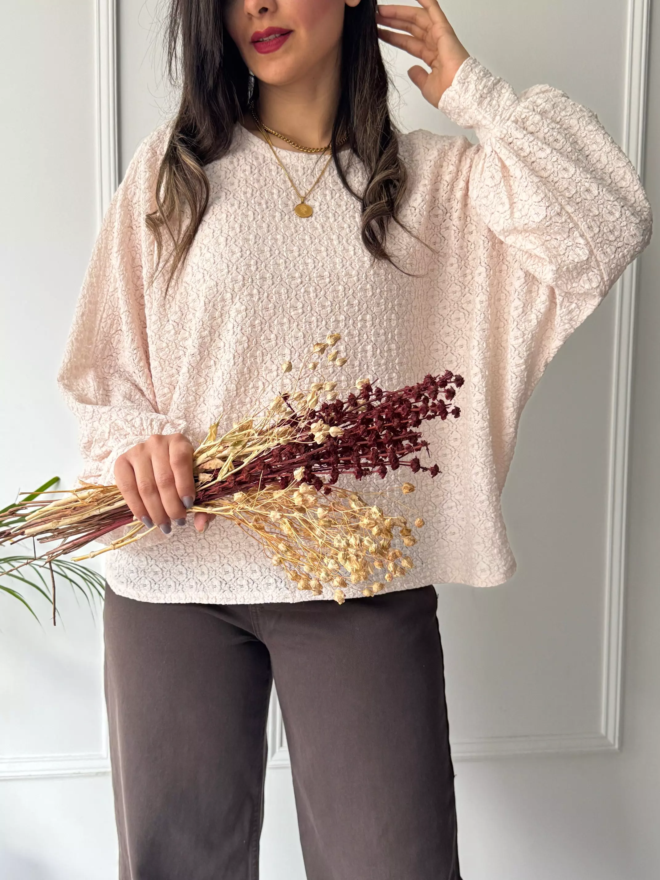 شومیز دانتل کمند